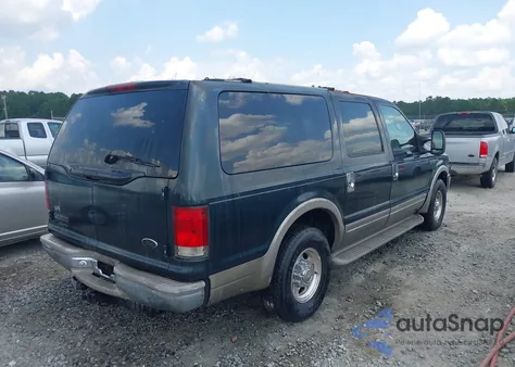 2000 Ford Excursion Limited z USA, uszkodzony, nr VIN 1FMNU42S0YEB53987